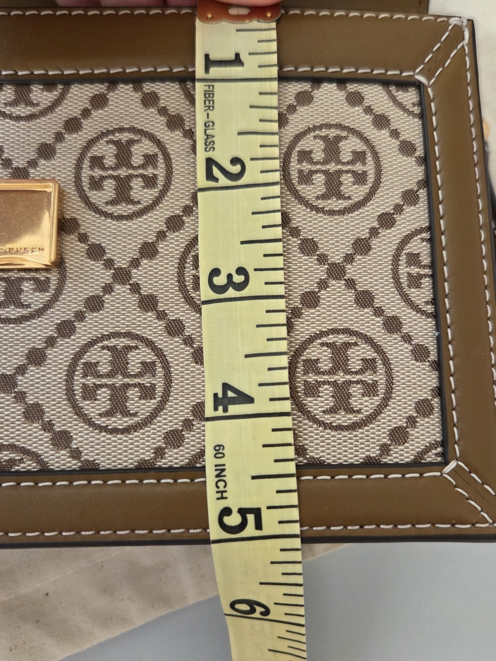 Tory Burch T Monogram Mini Crossbody Bag - Picture 10 of 12